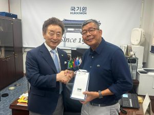 PENGPROV TAEKWONDO DKI JAKARTA DITERIMA PIMPINAN KUKKIWON DI SEOUL