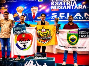 DKI Jakarta Juara Umum 1! Raih 16 Emas, Taekwondoin Ibu Kota Tampil Perkasa di Lampung